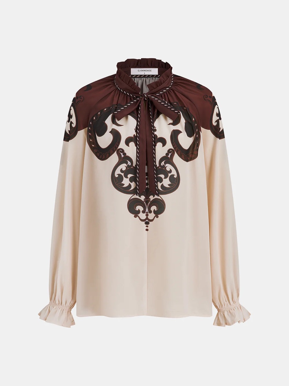 COMMENSE Printed Blouse - size XSmall